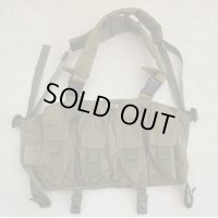 米軍放出LBT-0290DチェストリグOD金タグロット品