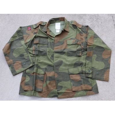 画像1: ノルウェー軍 戦闘服ジャケットM/98迷彩54-56N新品