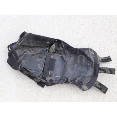 画像4: LMG Cryeエアフレーム用ヘルメットカバーMULTICAM BLACK迷彩LARGE新品