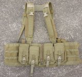 画像: 米軍イーグルSFLCS V.2マルチパーパスチェストリグ カーキ新品