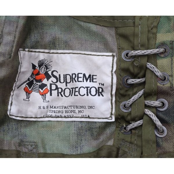 米軍放出H&S Supureme Protector LBVタクティカルベスト ウッドランド迷彩 - ミリタリーサープラス キャンプ・ビッキー