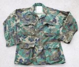 画像: 米軍ERDL RDF(LC-1)リーフ迷彩ジャケットX-SMALL-SHORT(LC-1リーフ生地使用品)