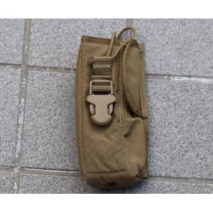 画像: 米軍アライドFSBEII MBITRラジオポーチCB(コヨーテブラウン)新品