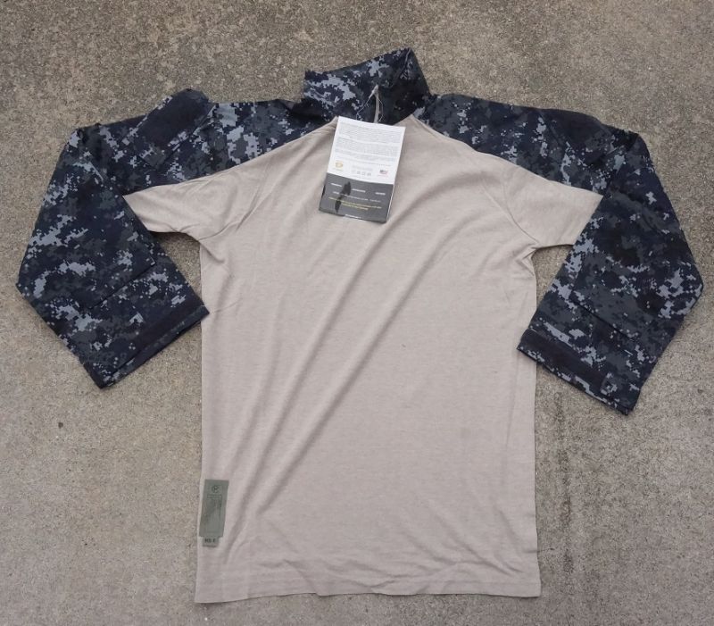 米軍放出CRYE/DRIFIRE製 米海軍デジタル迷彩(NWU)コンバットシャツ新品 