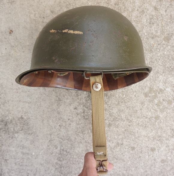 第二次世界大戦　アメリカ軍　衛生兵　赤十字　ヘルメット　サバゲー　実物　本物
